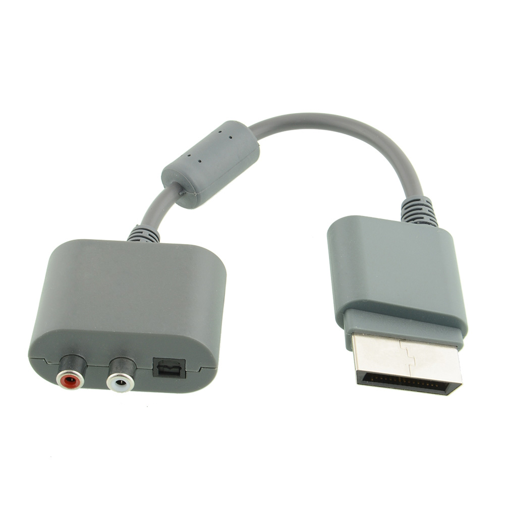 Optical Video Adapter HDMI Cable Cord Wire For MICROSOFT Xbox 360 Gray