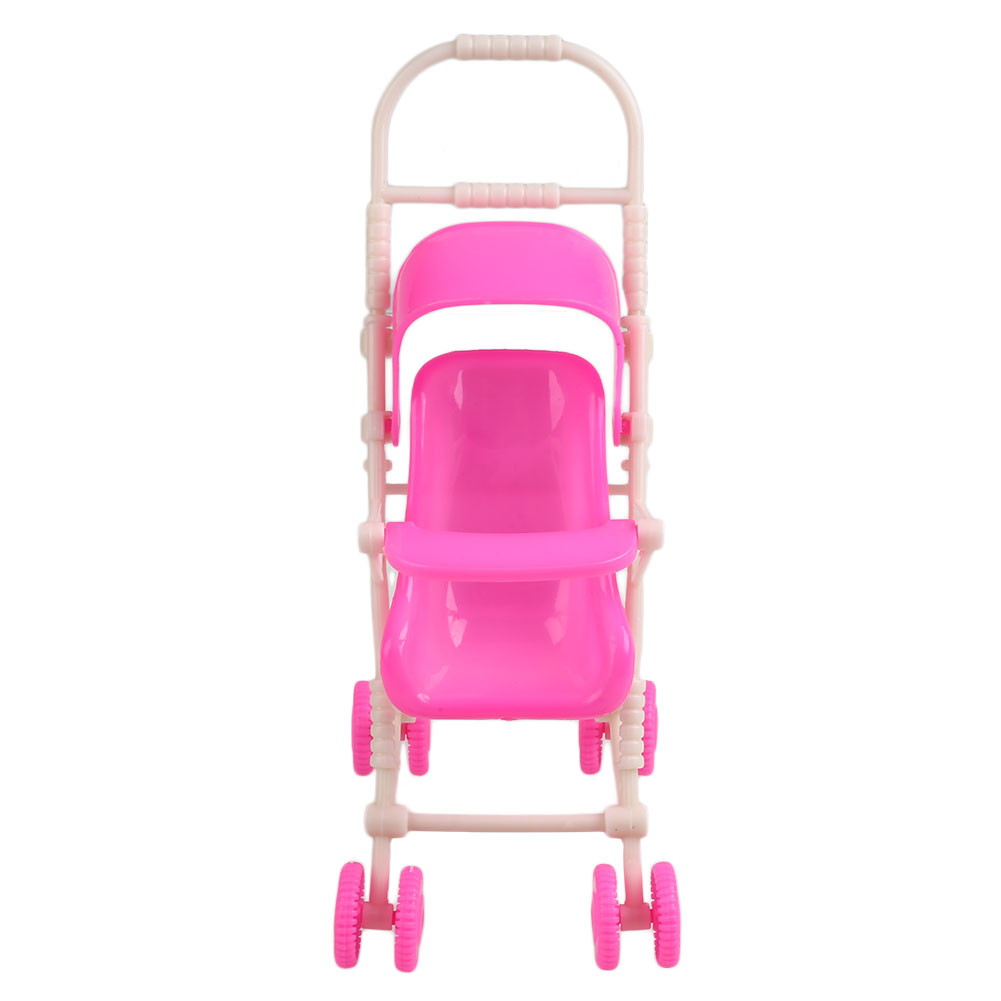 Assembly Baby Kids Children Stroller Trolley Nursery Toy For Barbie