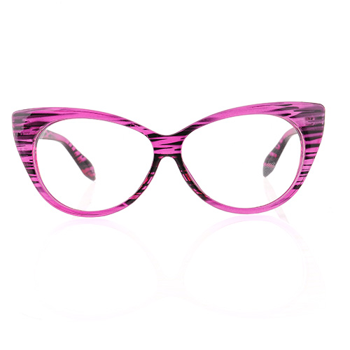 Oversized Cat Eye Glasses Eyeglasses Chic Design Retro ...