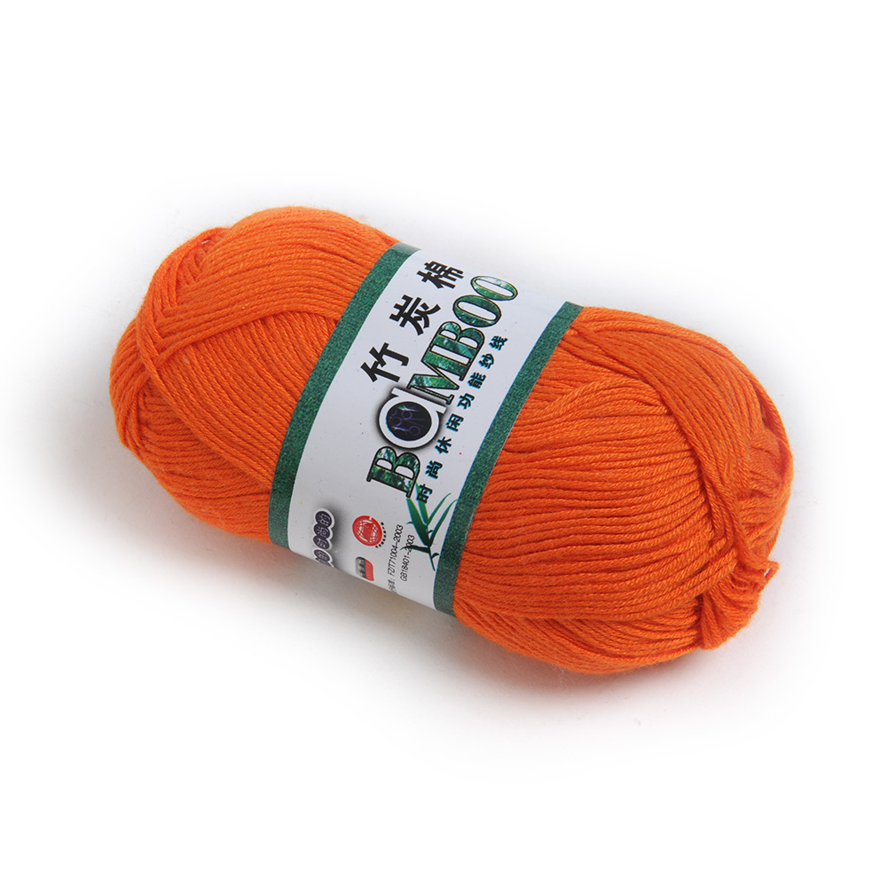 Bamboo Cotton Yarn Knitting Yarn Natural Smooth 20 Colors Soft Baby