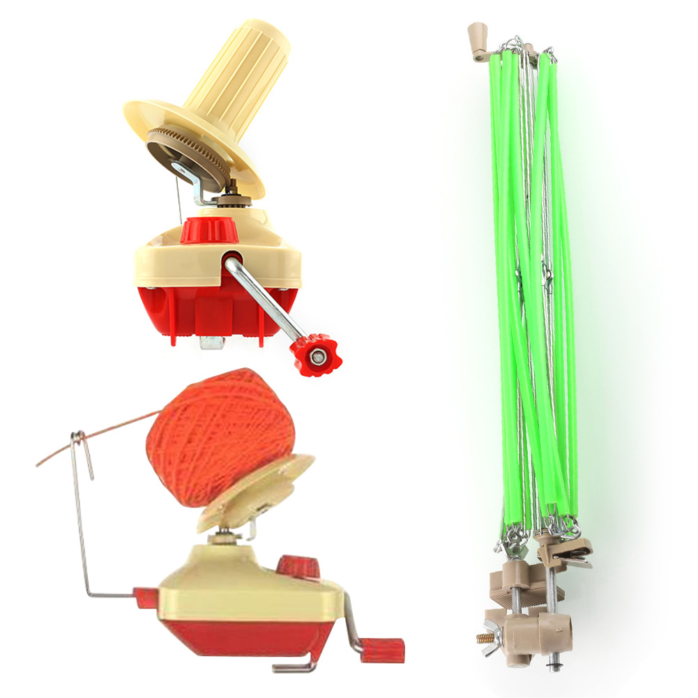 Convenient Hand Operated Umbrella Shaped Wool Winders Yarn Ball Machine