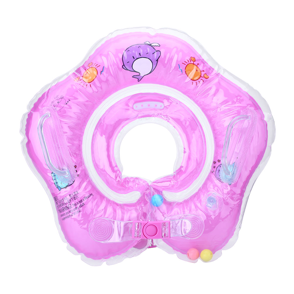 BABY Bath Swimming Neck Float Inflatable Ring Tube Adjustable Safety