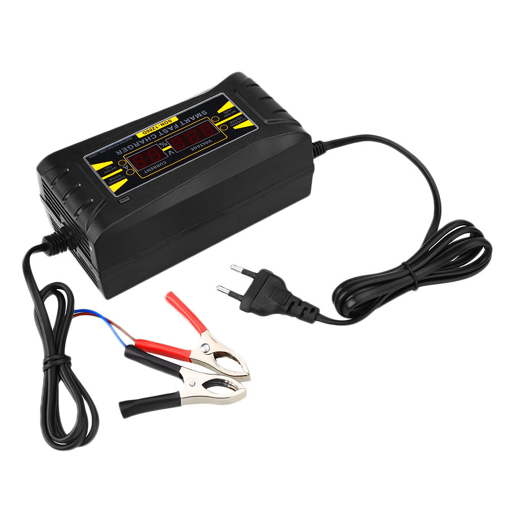 car battery charger automatic intelligent pulse repair