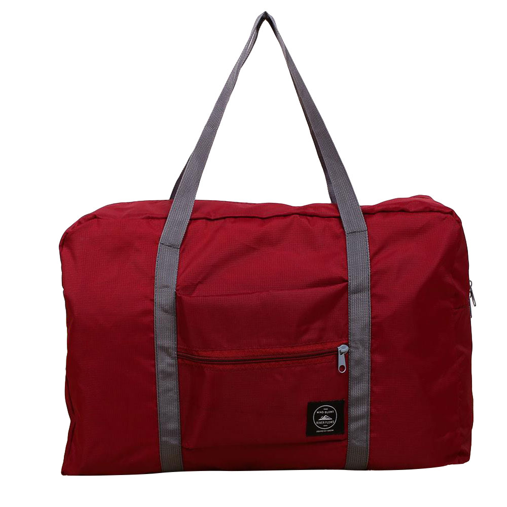 Foldable Nylon Travel Luggage Storage Hand Shoulder Duffle Carry Bag