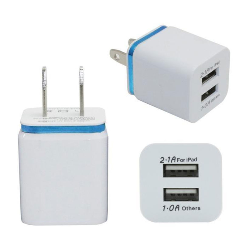 universal travel 5v 2 1a 2port usb ac wall home charger universal travel 5v 2 1a 2port usb ac wall home charger