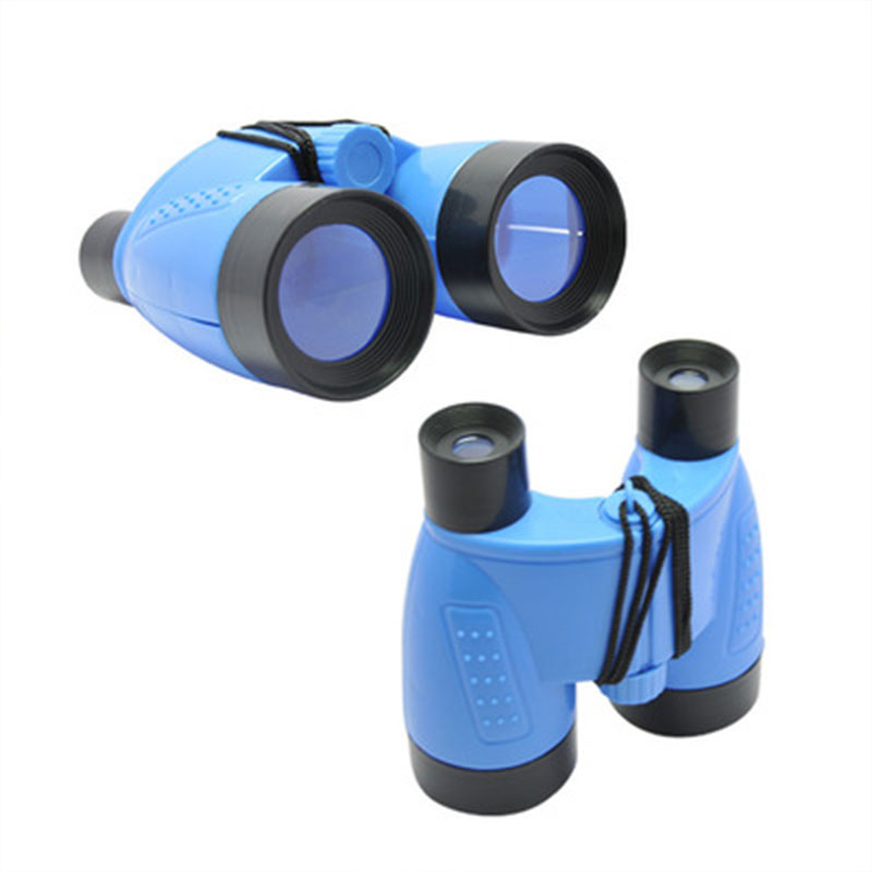 2017 Outdoor Travel Folding Binoculars for Toy Children NEW green/blue 53F5