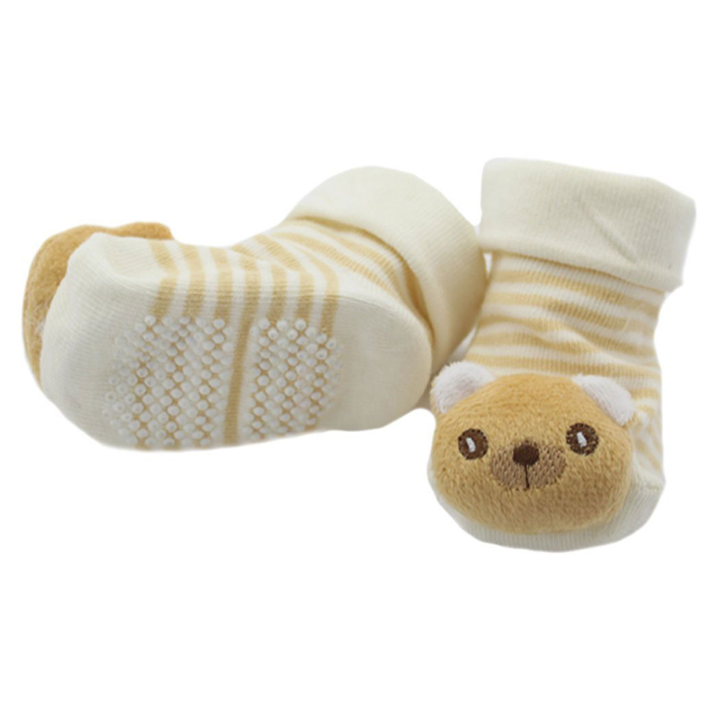 New Cartoon Rabbit Newborn Baby Non Slip Socks Slipper Shoes Boots 6 Style IB10