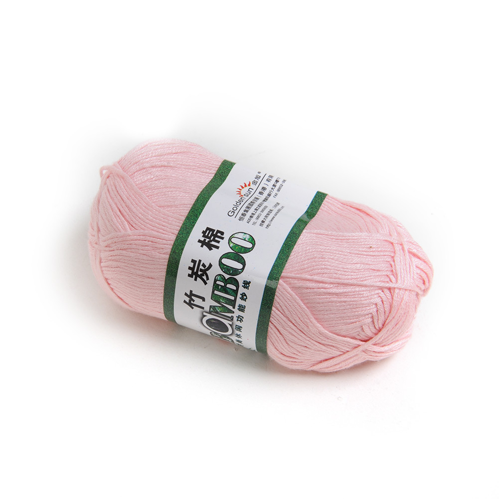 Bamboo Cotton Yarn Knitting Yarn Smooth Fingering 20 Colors Soft Baby Yarn