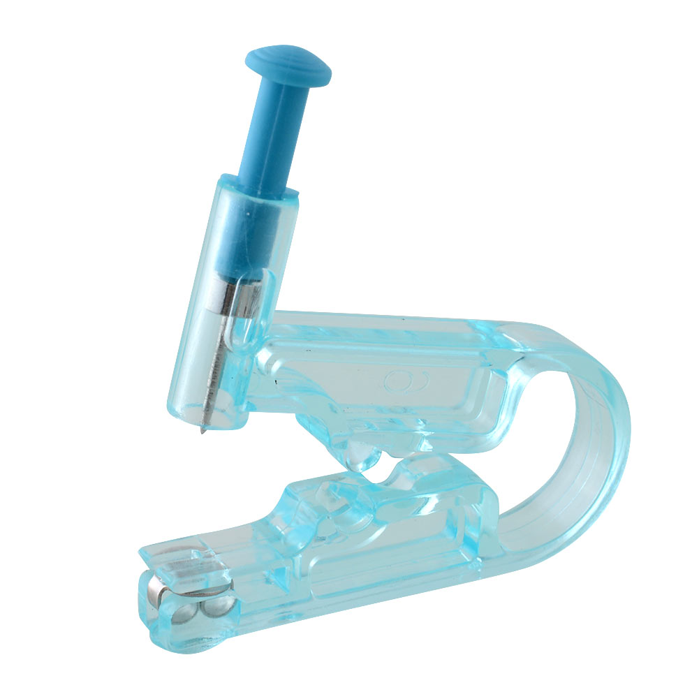 Disposable Safety Ear/Body Piercing Gun Unit Tool With Ear Stud No Pain