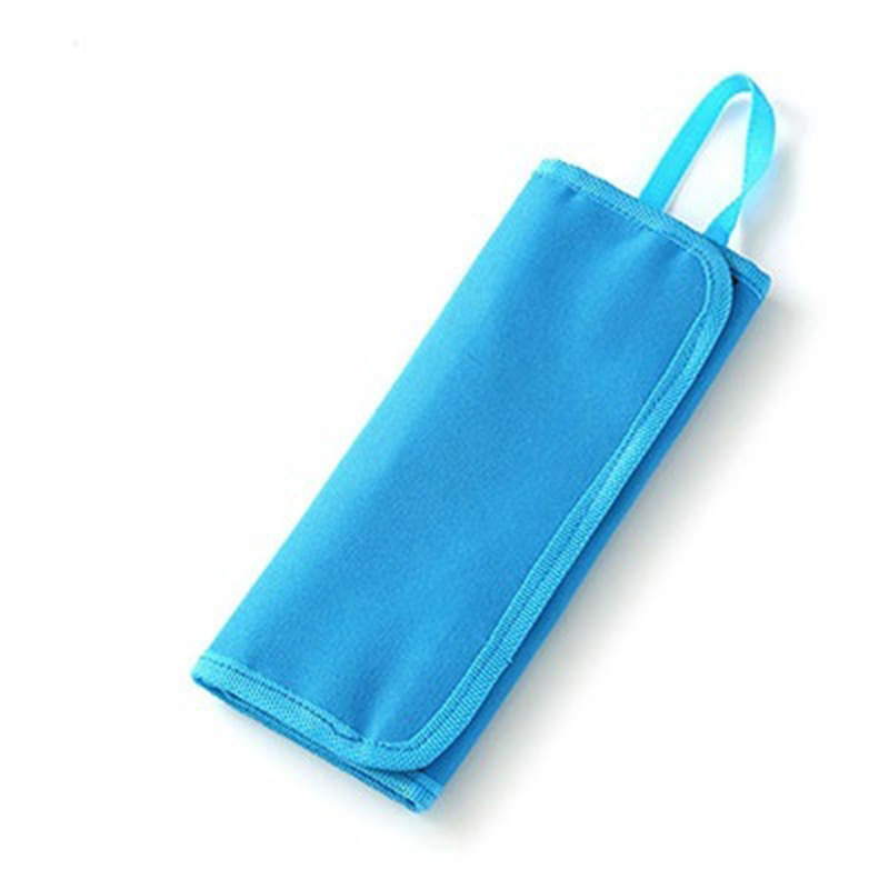 Outdoor Foldable Travel Cutlery Bag Tableware Holder Camping Organizer ...